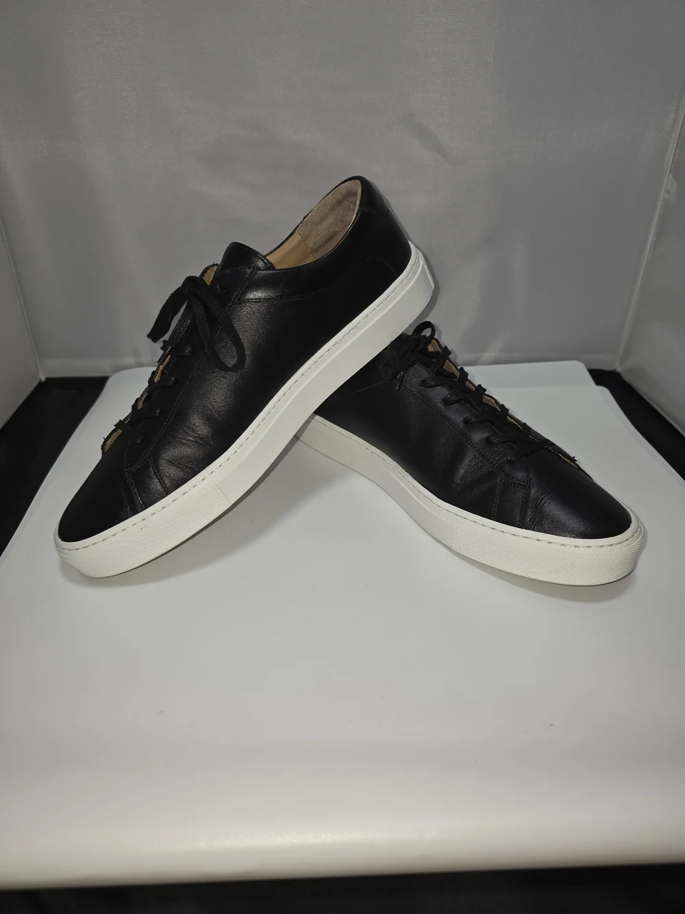 Koio CAPRI Leather Snesker- Oynx